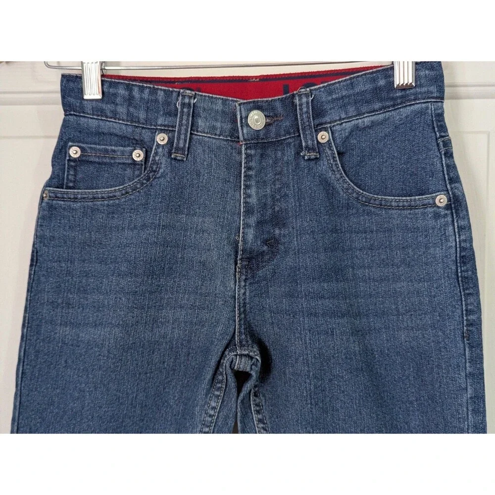 Levis 511 Jeans Youth Boys 14 Regular 27x29 Blue Denim Medium Wash Straight Leg